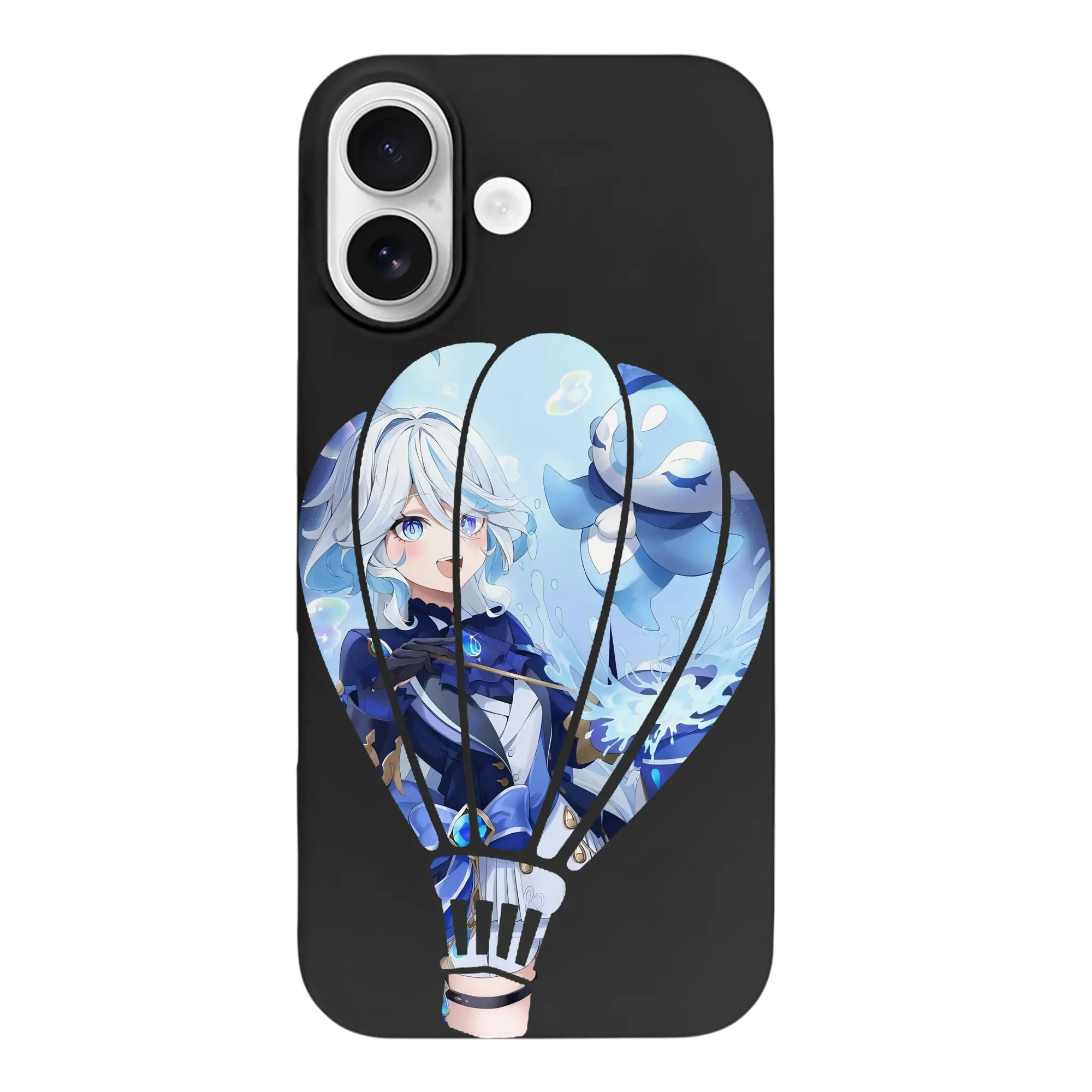 原 神 グッズ フリーナ - iPhone 17 シリーズ シリコンケース 薄型 耐衝撃 指紋防止 ソフトタッチカバー 精密フィット 傷防止 保護ケース iPhone 17/17 Air/17 Pro/17 Pro Max 対応